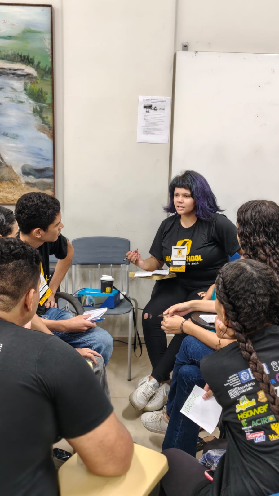 Conversa sobre a solução e os próximos passos